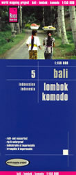 mappa Bali Lombok Komodo