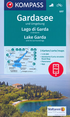 mappa Lago di Garda