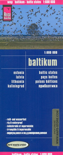 mappa Paesi Baltici Estonia