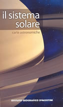 Sistema Solare carta astronomica con informazioni sui pianeti nuova