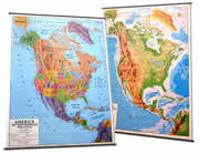 mappa America Canada Stati