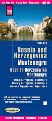 mappa Bosnia Erzegovina Herzegovina