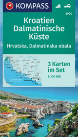 mappa Costa Croazia Dalmazia