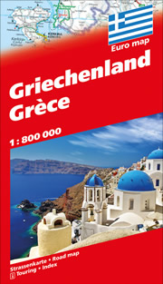 mappa Grecia carta stradale