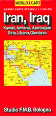 mappa Iran Iraq Silk
