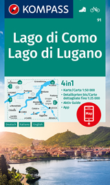 mappa Lago di Como