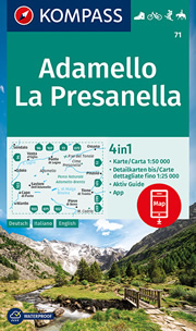 mappa Adamello Presanella Vezza