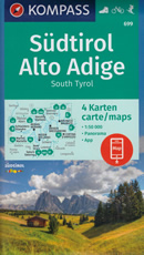 mappa Alto Adige dtirol