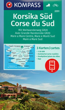 mappa Corsica di mappe