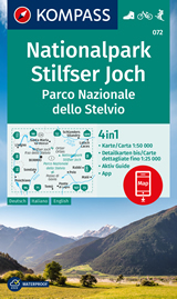 mappa Parco Nazionale Stelvio