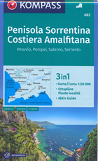 mappa Penisola Sorrentina Costiera