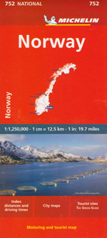 mappa Norvegia Oslo Bergen