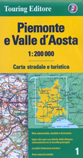 mappa Piemonte Valle Aosta