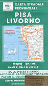 mappa Pisa Livorno Isola