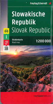 mappa Repubblica Slovacca stradale