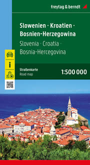 mappa Slovenia Croazia Bosnia