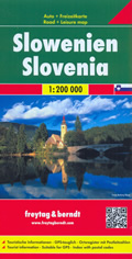 mappa Slovenia Slowenien Slovenija