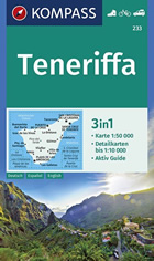 mappa Tenerife Isole Canarie