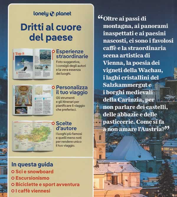 immagine di guida turistica guida turistica Austria - con Vienna/Wien, Burgenland, Stiria, Salzkammergut, Carinzia, Parco Nazionale degli Alti Tauri, Tirolo, Vorarlberg e tutte le regioni dell'Austria - 8° edizione
