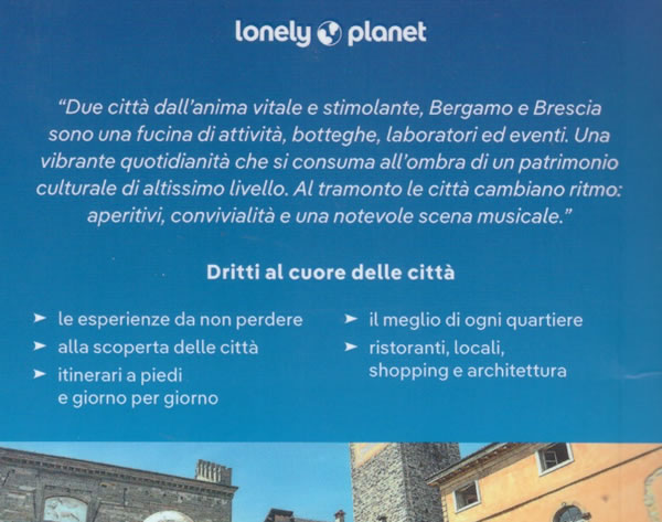 immagine di guida turistica guida turistica Bergamo, Brescia - Guida Pocket - guida partica tascabile - EDIZIONE Maggio 2023