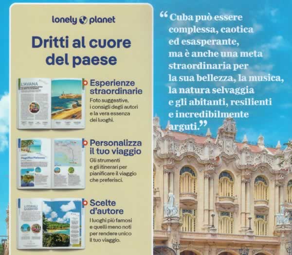 immagine di guida turistica guida turistica Cuba - l'Avana, Varadero, Trinidad, Playas del Este, Isla de la Juventud, Pinar del Rio, Artemisa e Mayabeque, Matanzas, Cienfuegos, Sancti Spiritus, Ciego de Avila, Camaguey, Granma, Las Tunas, Holguin, Guantanamo, Santiago de Cuba, Valle Viñales - guida pratica per un viaggio perfetto, con le migliori spiagge ed i luoghi da non perdere - nuova edizione