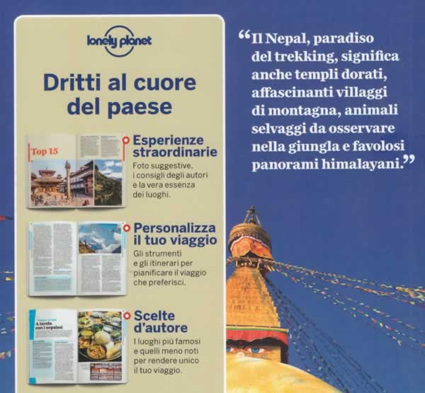 immagine di guida turistica guida turistica Nepal - con Kathmandu, Pokhara, Terai, catena del Mahabharat, circuito dell'Annapurna, Swayambhunath, Langtang, Durbar Square, Bodhnath, Everest, Patan, Chitwan, Bhaktapur, Lumbini