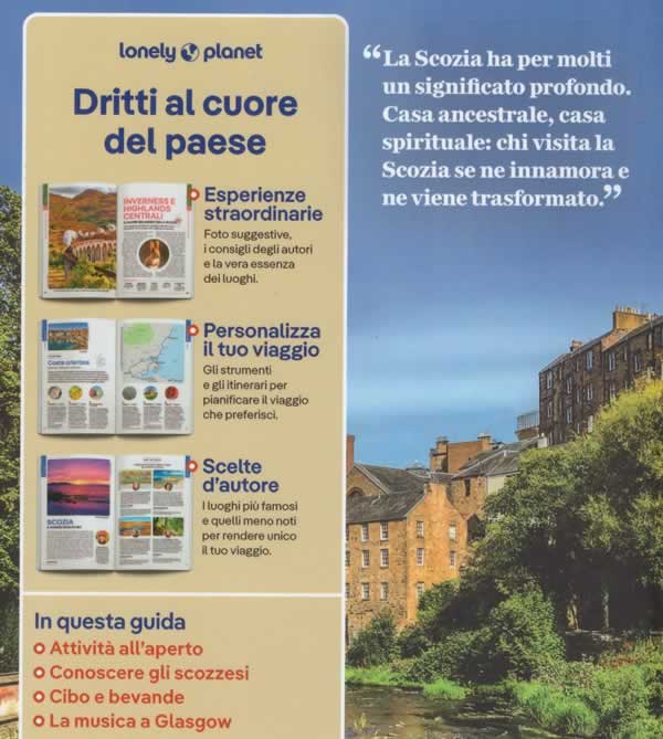 immagine di guida turistica guida turistica Scozia - con Edimburgo, Glasgow, le Highlands, isole Orcadi, Shetland - guida pratica per organizzare un viaggio perfetto - nuova edizione