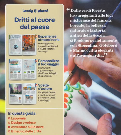 immagine di guida turistica guida turistica Svezia - con Stoccolma, Uppsala, Goteborg, Malmo, Kalmar, Lago Siljan, Gotland, Lapponia, Ostersund e Golfo di Botnia - nuova edizione