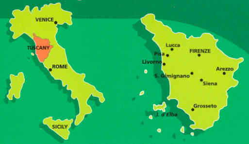 immagine di guida turistica guida turistica Tuscany / Toscana