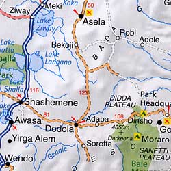 immagine di atlante geografico atlante geografico African Adventure Atlas / Atlante Geografico e Stradale dell'Africa