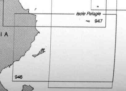 immagine di carta nautica carta nautica 946 - Da Ras Afrique a Ras Tina e Isole Pelagie