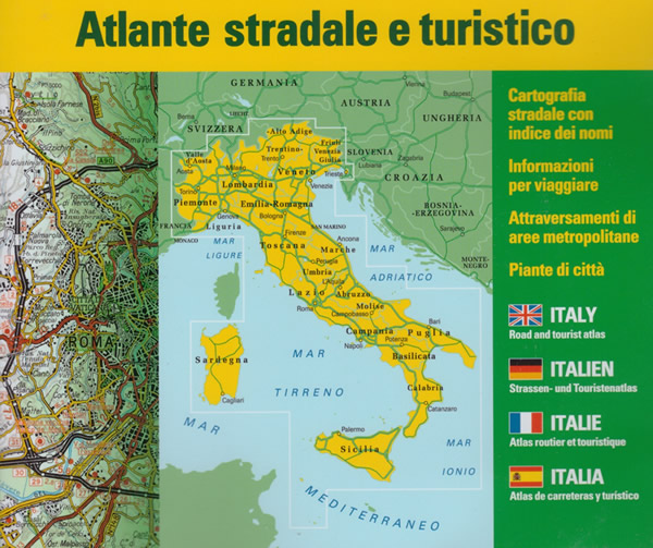 immagine di atlante stradale atlante stradale Altante Stradale d'Italia - con piante di città - edizione 2023