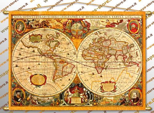 immagine di mappa mappa Mappa Antica 71 x 50 cm - D3182