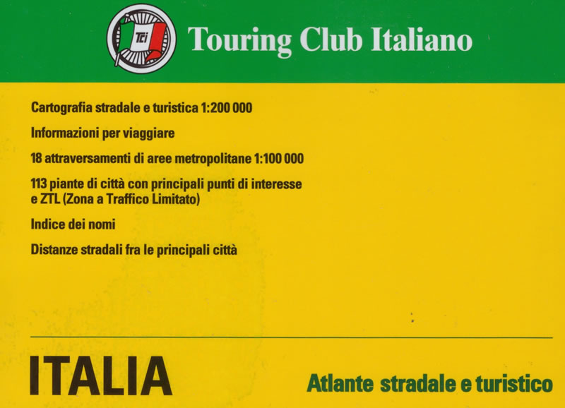 immagine di atlante stradale atlante stradale Atlante Stradale d'Italia - con informazioni per viaggiare, 18 aree metropolitane in dettaglio, 113 piante di città e ZTL, norme per la circolazione, luoghi di interesse turistico, rete autostradale, aeroporti, traghetti, ferrovie, indice e distanze stradali - EDIZIONE 2024