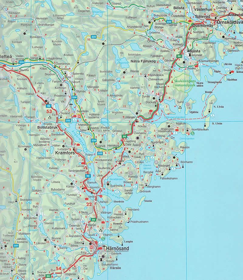 immagine di atlante stradale atlante stradale Atlante Stradale a Spirale della Scandinavia - Danimarca, Norvegia, Svezia, Finlandia - con mappe di città, informazioni stradali, campeggi, aree di sosta, parchi, riserve naturali, luoghi panoramici - EDIZIONE 2025