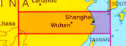 immagine di mappa stradale mappa stradale N.3 Cina/China - Centro/Central