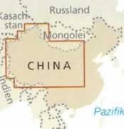 immagine di mappa stradale mappa stradale Cina occidentale / China West - con Taiyuan, Yinchuan, Lanzhou, Xi'An, Chengdu, Chongqing, Lasa (Lhasa), Talimu Pendi, Urumqi - Mappa Plastificata