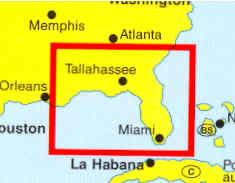 immagine di mappa stradale mappa stradale Florida - edizione 2013