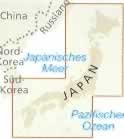 immagine di mappa stradale mappa stradale Giappone / Japan - Mappa Plastificata