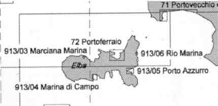 immagine di carta nautica carta nautica 117 - Isola d' Elba