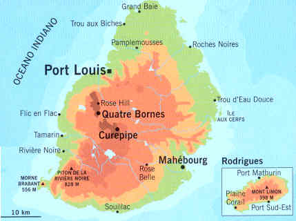 immagine di guida turistica guida turistica Isole di Mauritius e Rodrigues - ed. 2005/2006