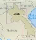 immagine di mappa stradale mappa stradale Laos - Mappa Plastificata - edizione 2013