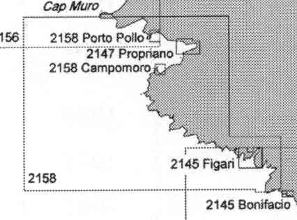 immagine di carta nautica carta nautica 2158 - Da Cap Muro a Cap de Feno