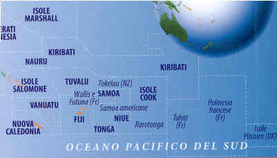 immagine di guida turistica guida turistica Sud Pacifico e Micronesia (con Fiji, Guam, Isole Marianne, Marshall, Pasqua, Pitcarn, Salomone, Kiribati, Nauru, Niue, Nuova Caledonia, Palau, Rarotonga, Cook, Samoa, Tahiti, Polinesia francese, Tokelau, Tonga, Tuvalu, Vanuatu, Wallis, Futuna)