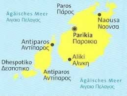 immagine di mappa topografica mappa topografica n.251 - Paros, Antiparos, Dhespotiko, Strogilo (isole della Grecia) - mappa escursionistica, con spiagge, percorsi per il trekking, luoghi panoramici e parchi naturali - compatibile con GPS - nuova edizione