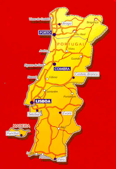 immagine di mappa stradale mappa stradale n.733 - Portogallo e Madera/Madeira