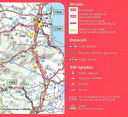 immagine di mappa stradale mappa stradale n.736 - Slovenia, Croazia, Bosnia Erzegovina, Serbia, Montenegro, Ex Rep. Yugoslava di Macedonia