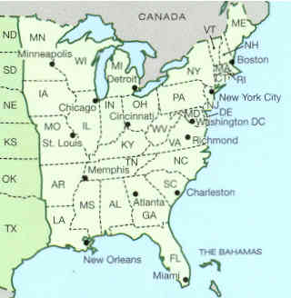 immagine di guida turistica guida turistica USA Est / Stati Uniti d' America Est