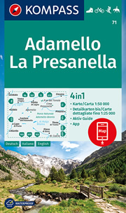 mappa Adamello