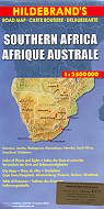 mappa stradale Africa del Sud / Southern Africa / Sudafrica